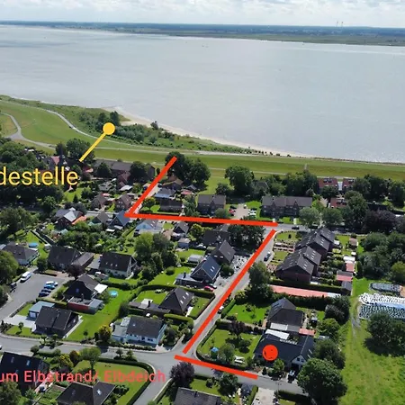 Ferienwohnung Bollerbue An Der Elbe Apartamento Brokdorf